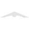 Ekena Millwork Archdale Architectural Grade PVC Gable Bracket, 36"W x 7 1/2"H x 4"D x 4"F, 5/12 Pitch GBP036X08X0404ARC00 - alternate 3